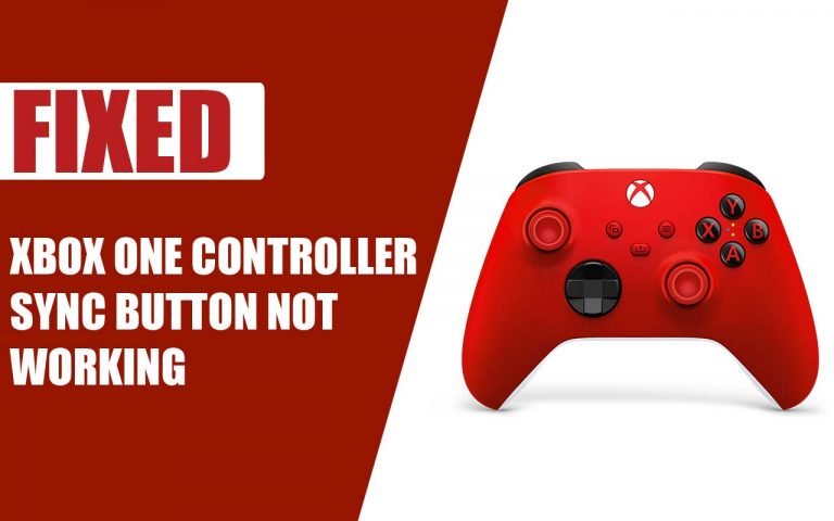 Xbox One Controller Sync Button Not Working – Easy Fixed